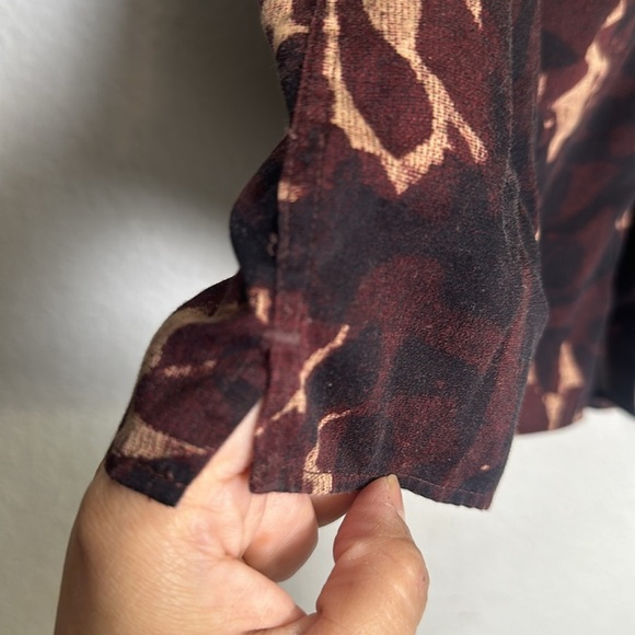 Ted Baker Abstract Short Sleeve Button Down Men’s Shirt Size 6 100% Cotton - Picture 3 of 11